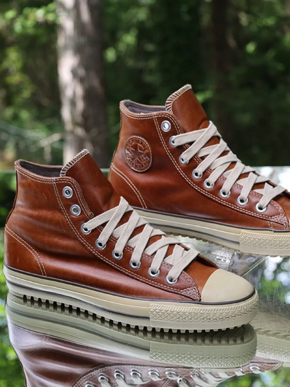 Converse Chuck Taylor All Star Boot Leather Pinecone - Picture 10 of 14